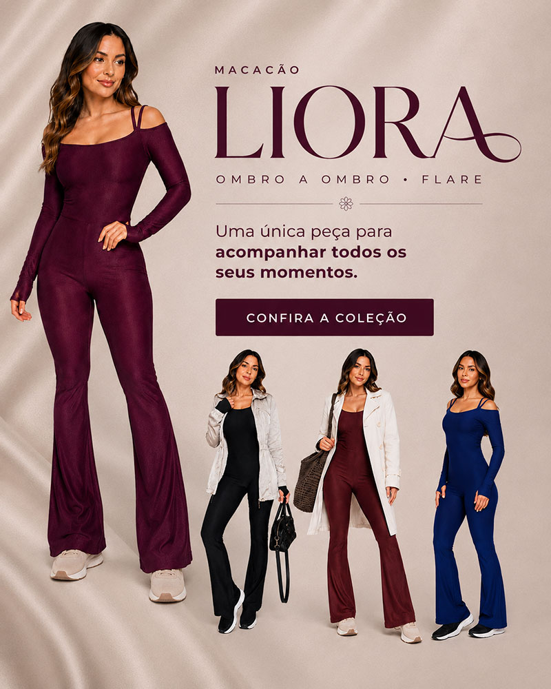 Lançamento Macacão Liora